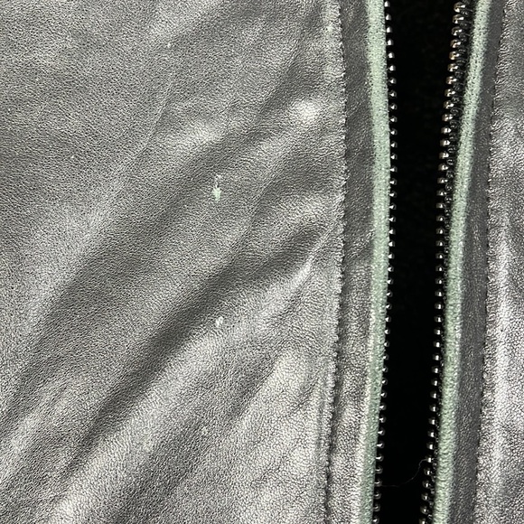 Extasy Italian soft leather pant coat EUC - Picture 3 of 12